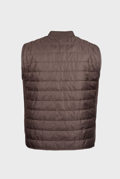 Taupe Puffer Vest