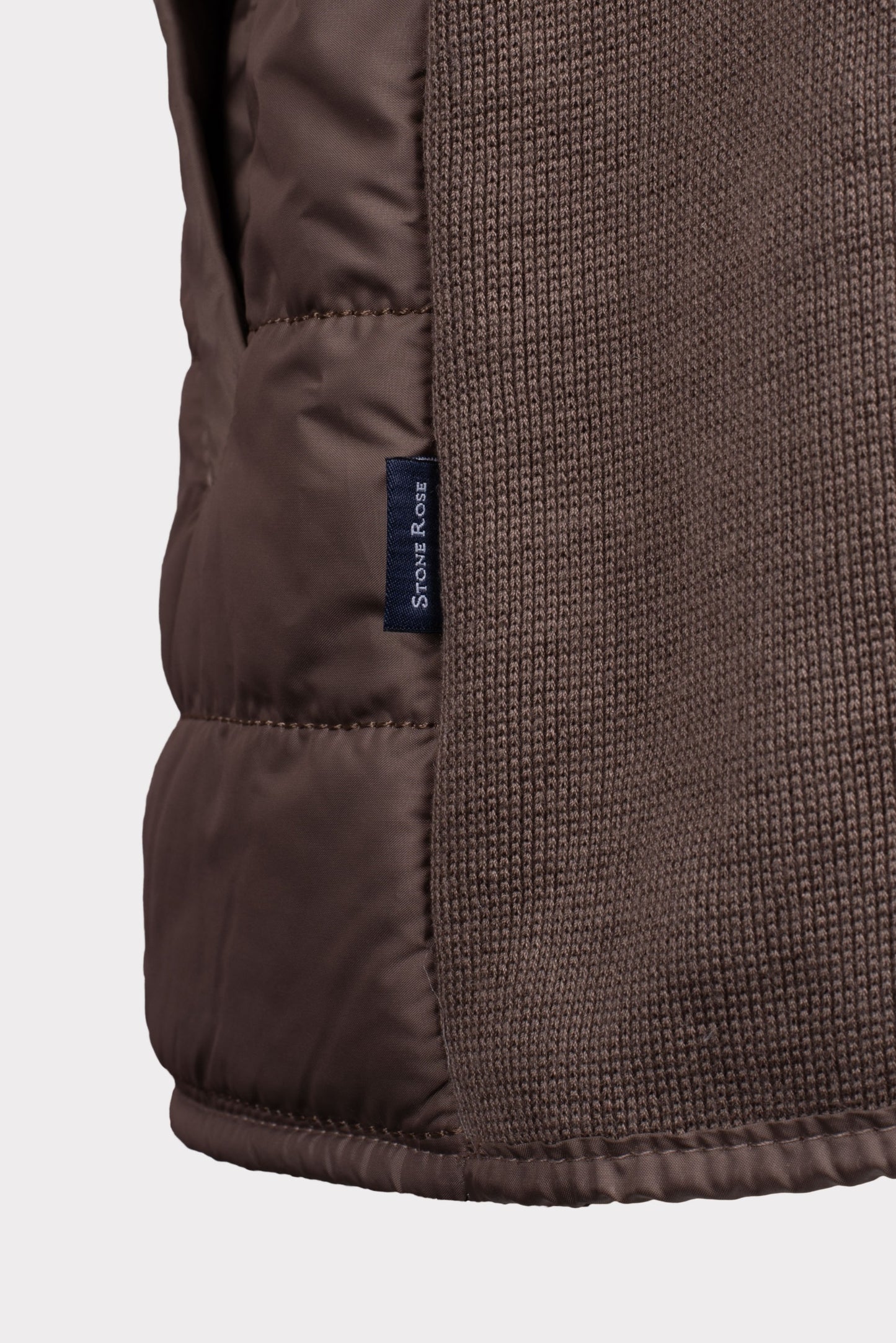 Taupe Puffer Vest