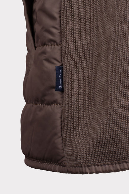 Taupe Puffer Vest