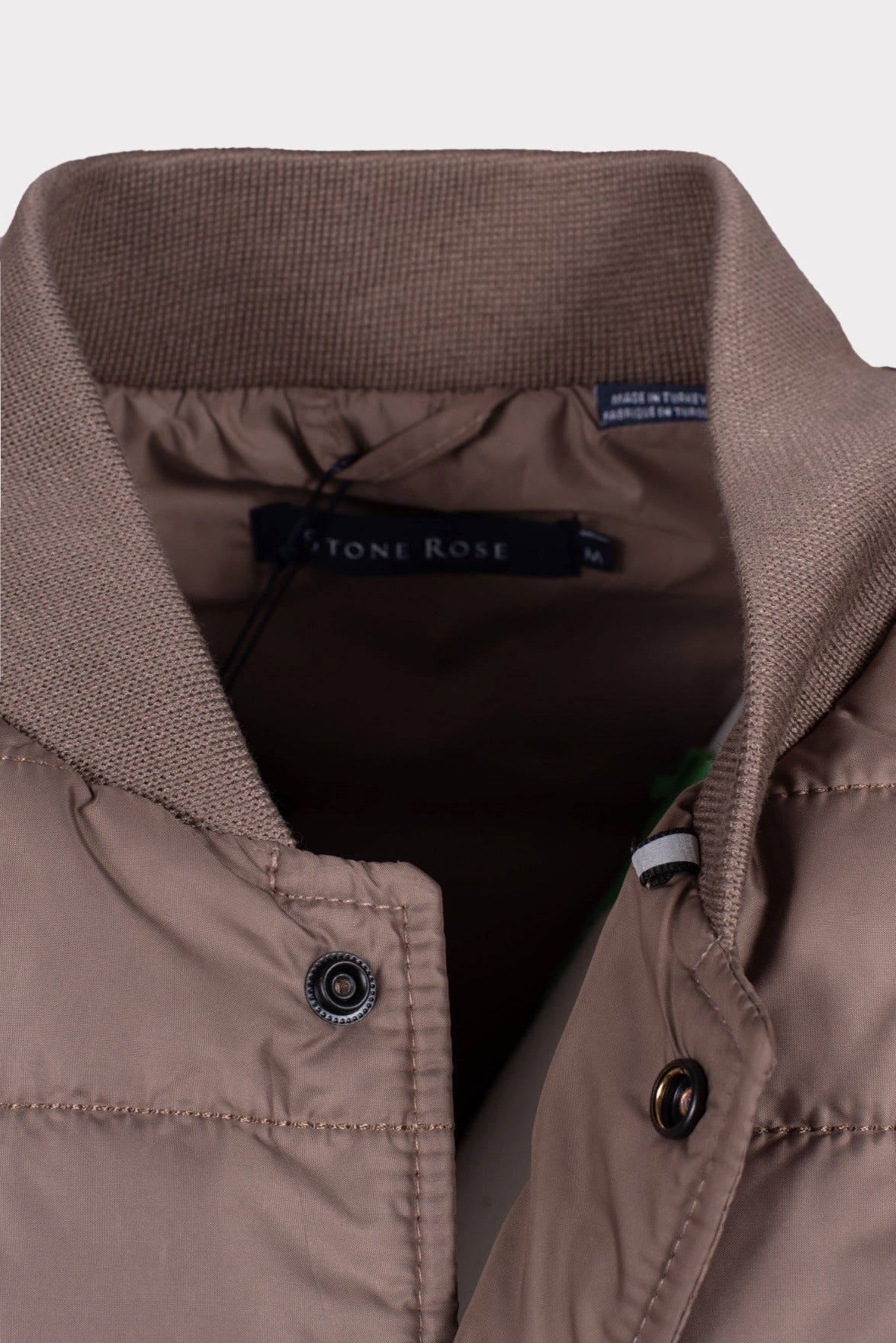 Taupe Puffer Vest