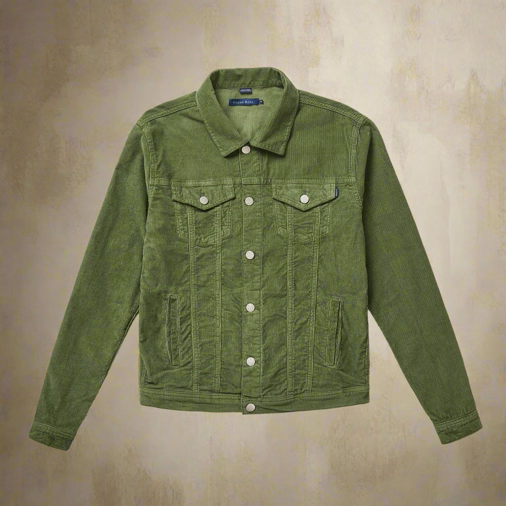 VALLEY - Sage Solid Antique Washed Jacket