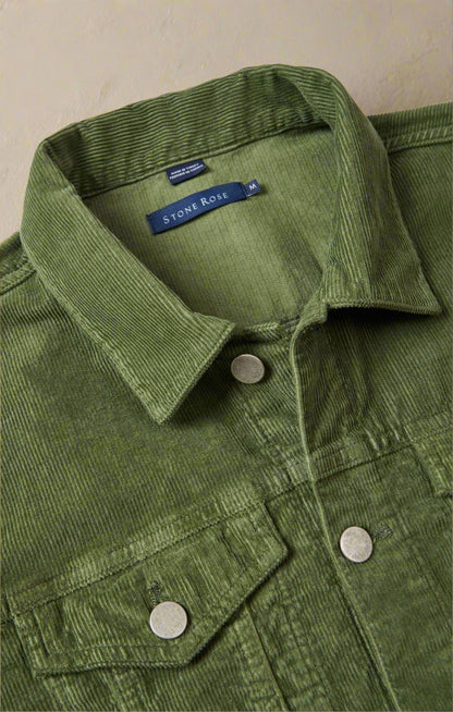 VALLEY - Sage Solid Antique Washed Jacket