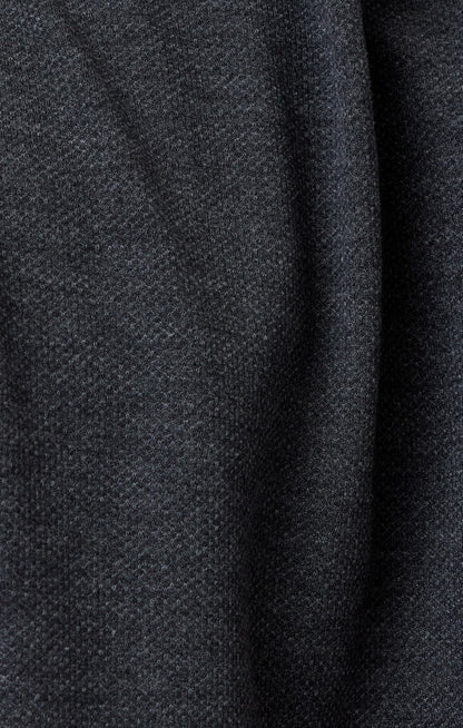 TRAILBLAZER - Charcoal Solid 3 Buttons Henley