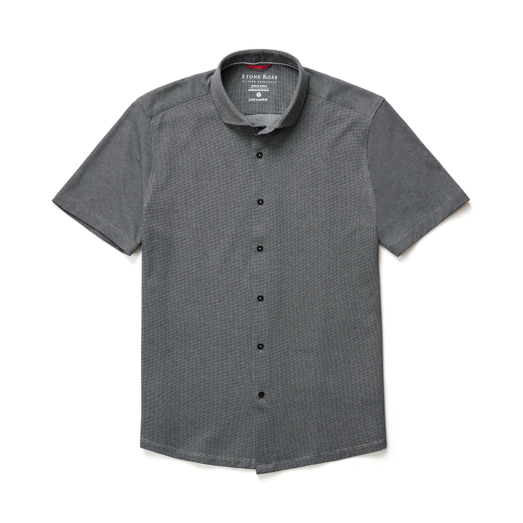 Black T-Series Short Sleeve Shirt – Sophistication Meets Performance