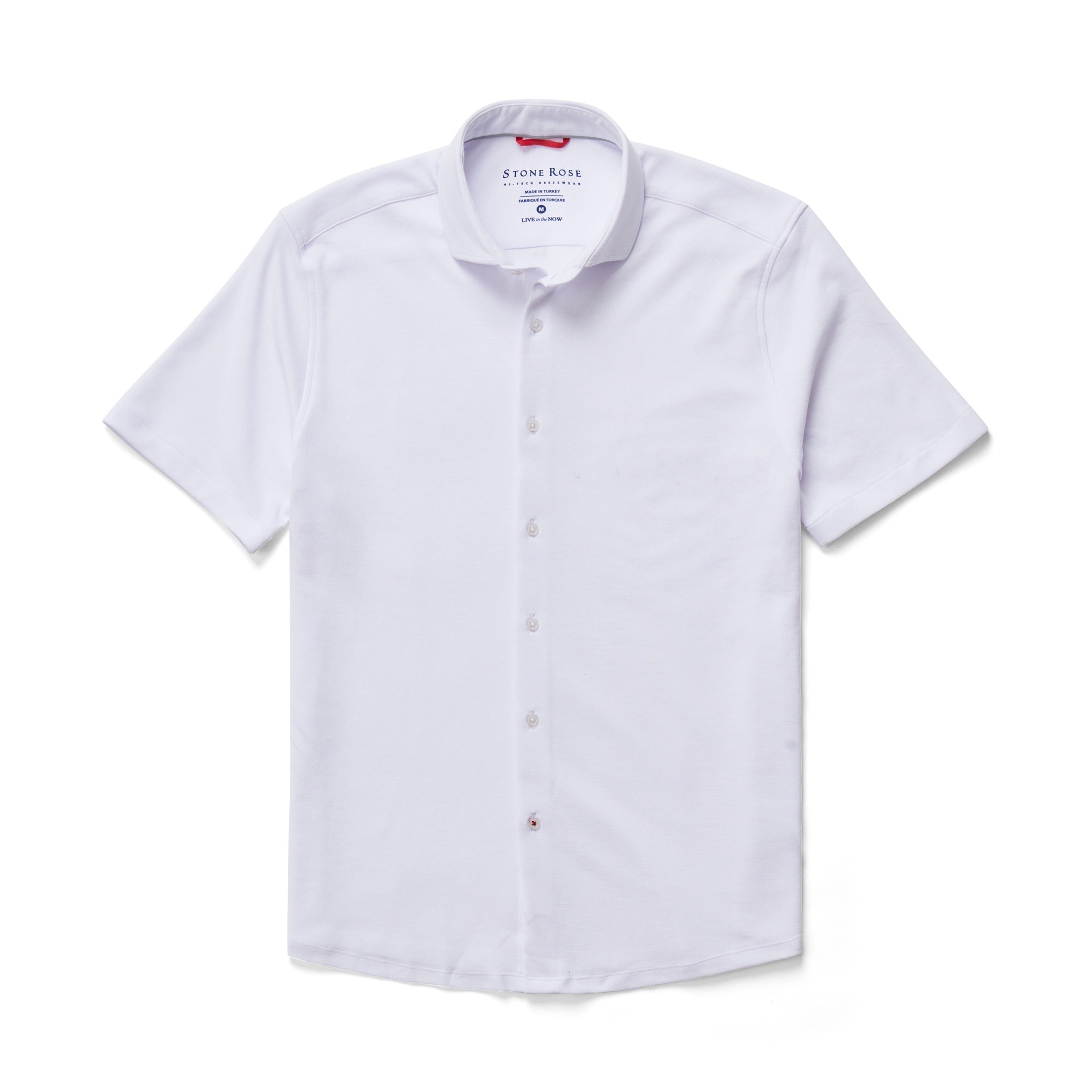White Short Sleeve T-Series Shirt