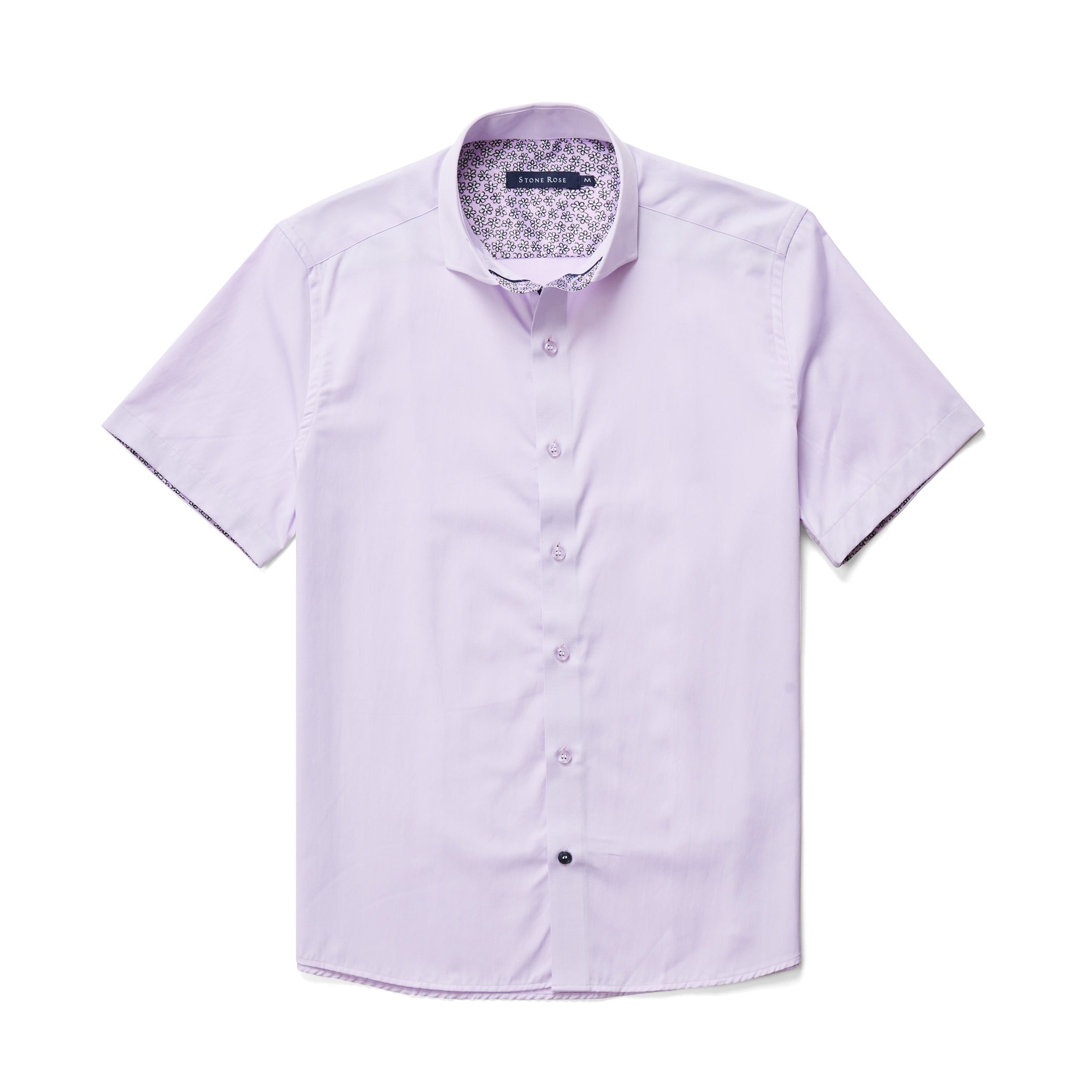 Lavender Solid Short Sleeve DryTouch® Shirt