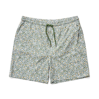 HELIOS - White Grapefruit Trees Swim Shorts