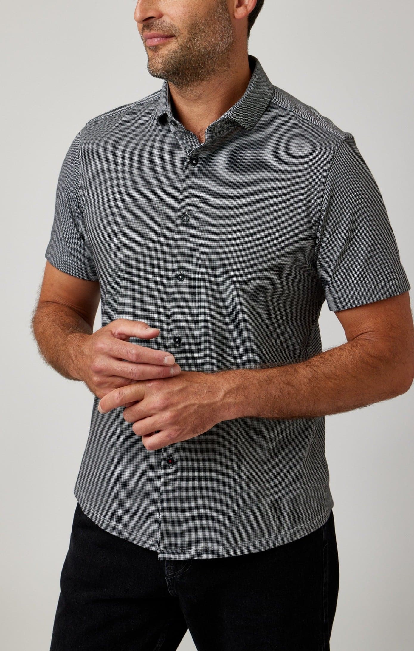 ORIGIN - Black Short Sleeve T-Series Shirt