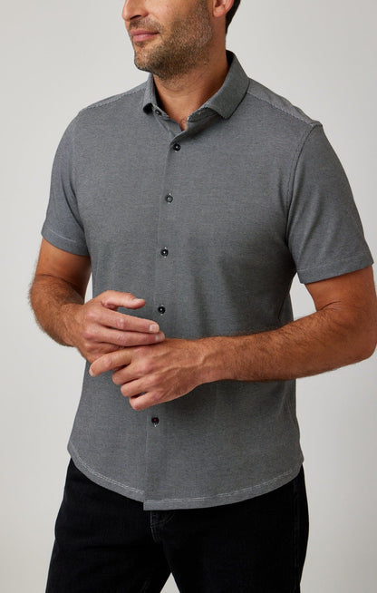 ORIGIN - Black Short Sleeve T-Series Shirt