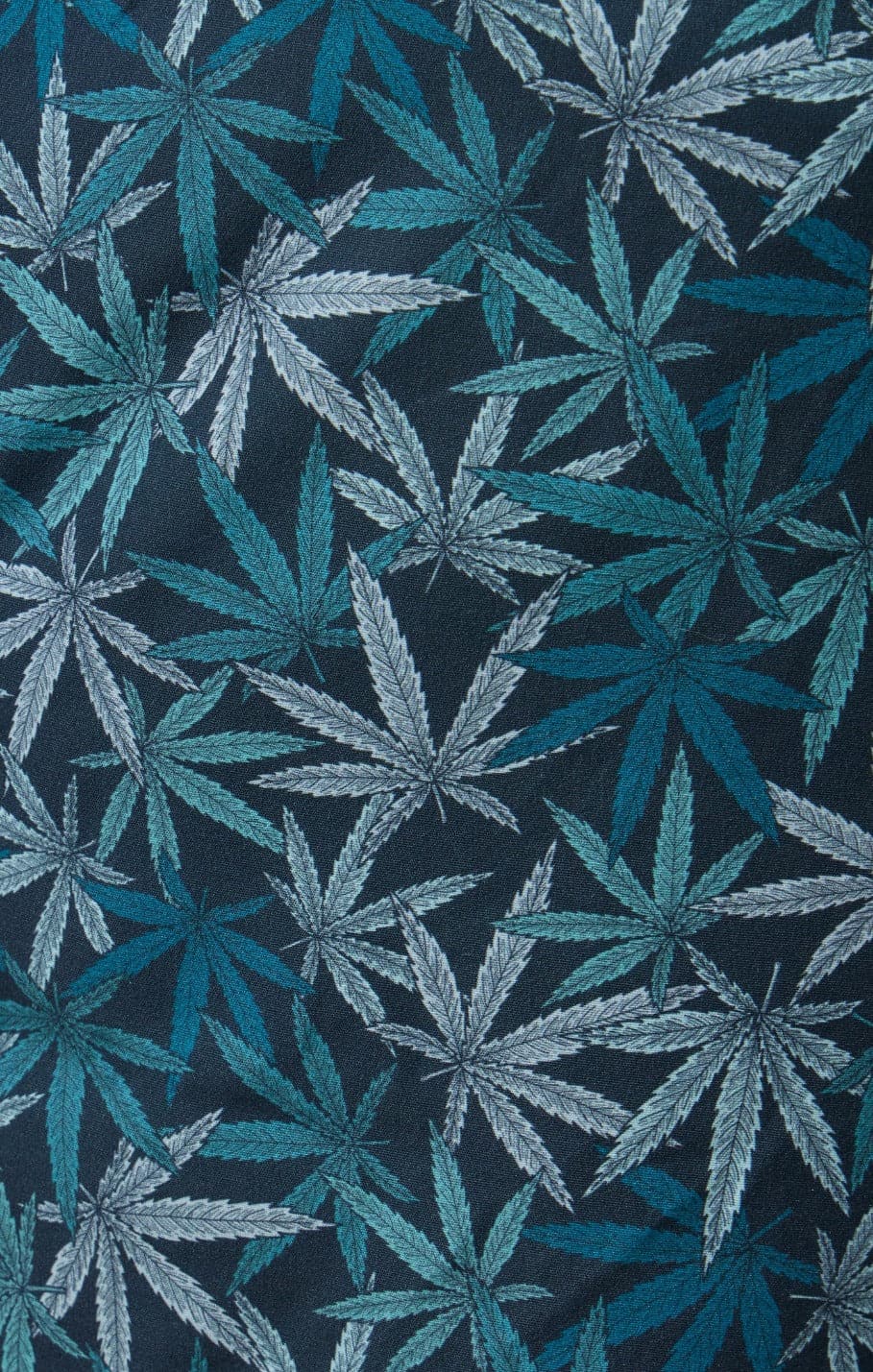 HELIOS - Navy Leaves Swim Shorts