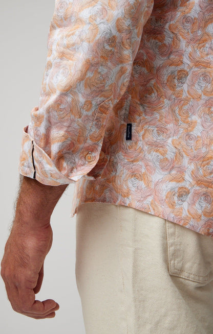 Copper Roses Long Sleeve Shirt