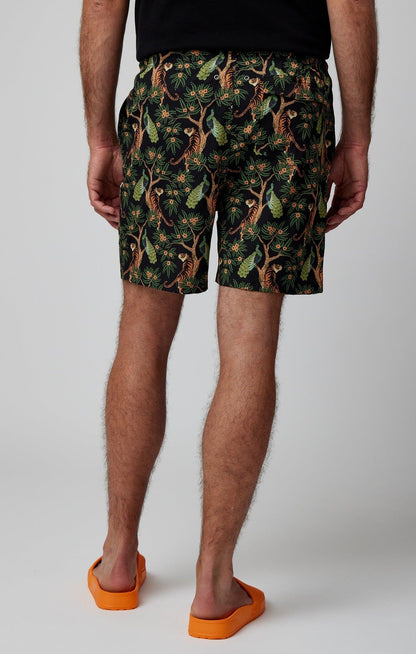 HELIOS - Black Tigers Swim Shorts