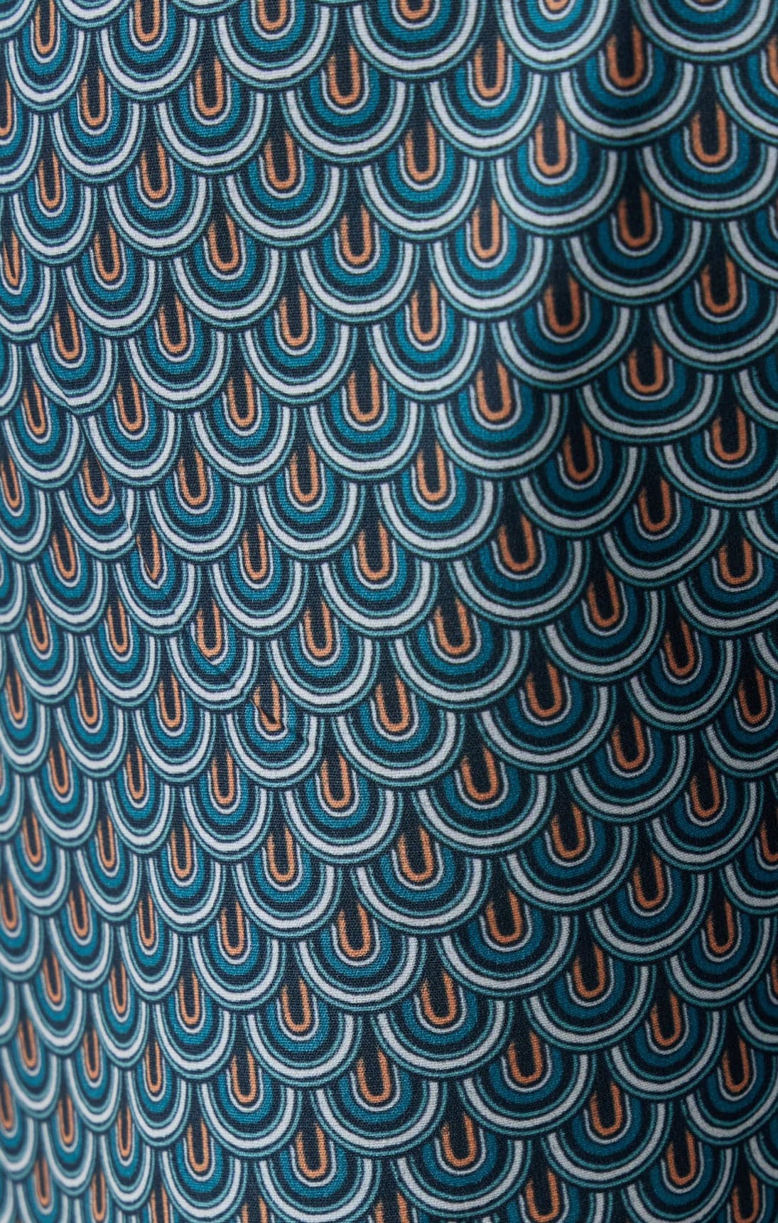 HELIOS - Blue Retro Swim Shorts