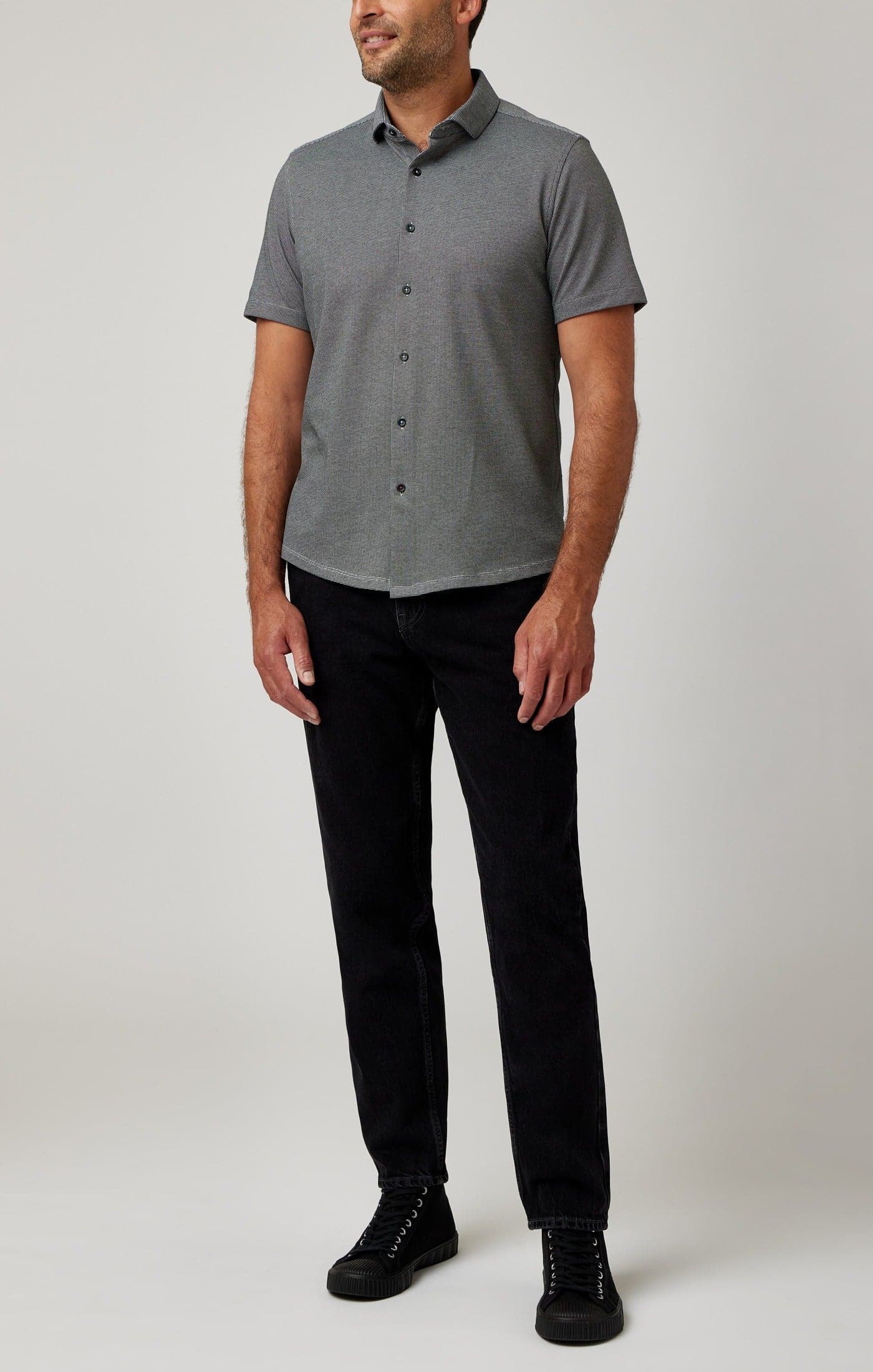ORIGIN - Black Short Sleeve T-Series Shirt