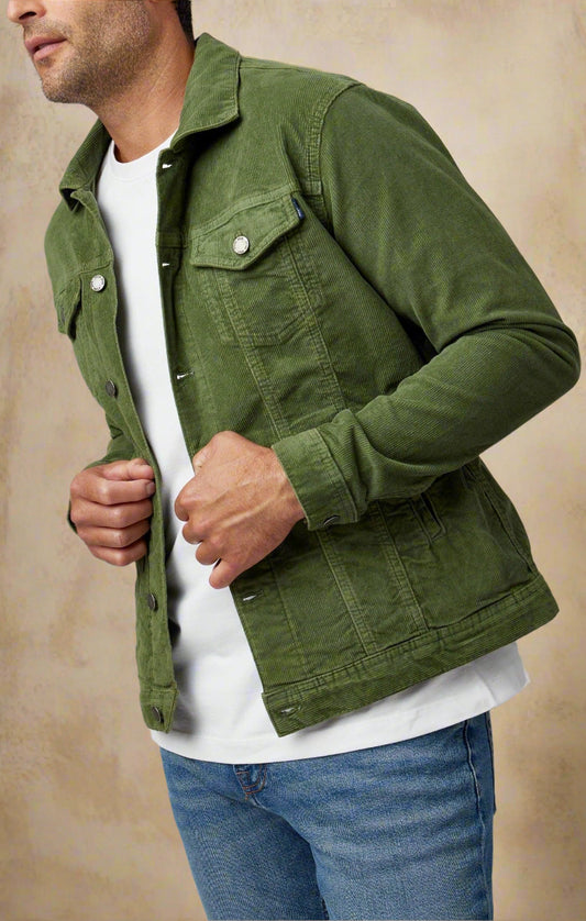 VALLEY - Sage Solid Antique Washed Jacket