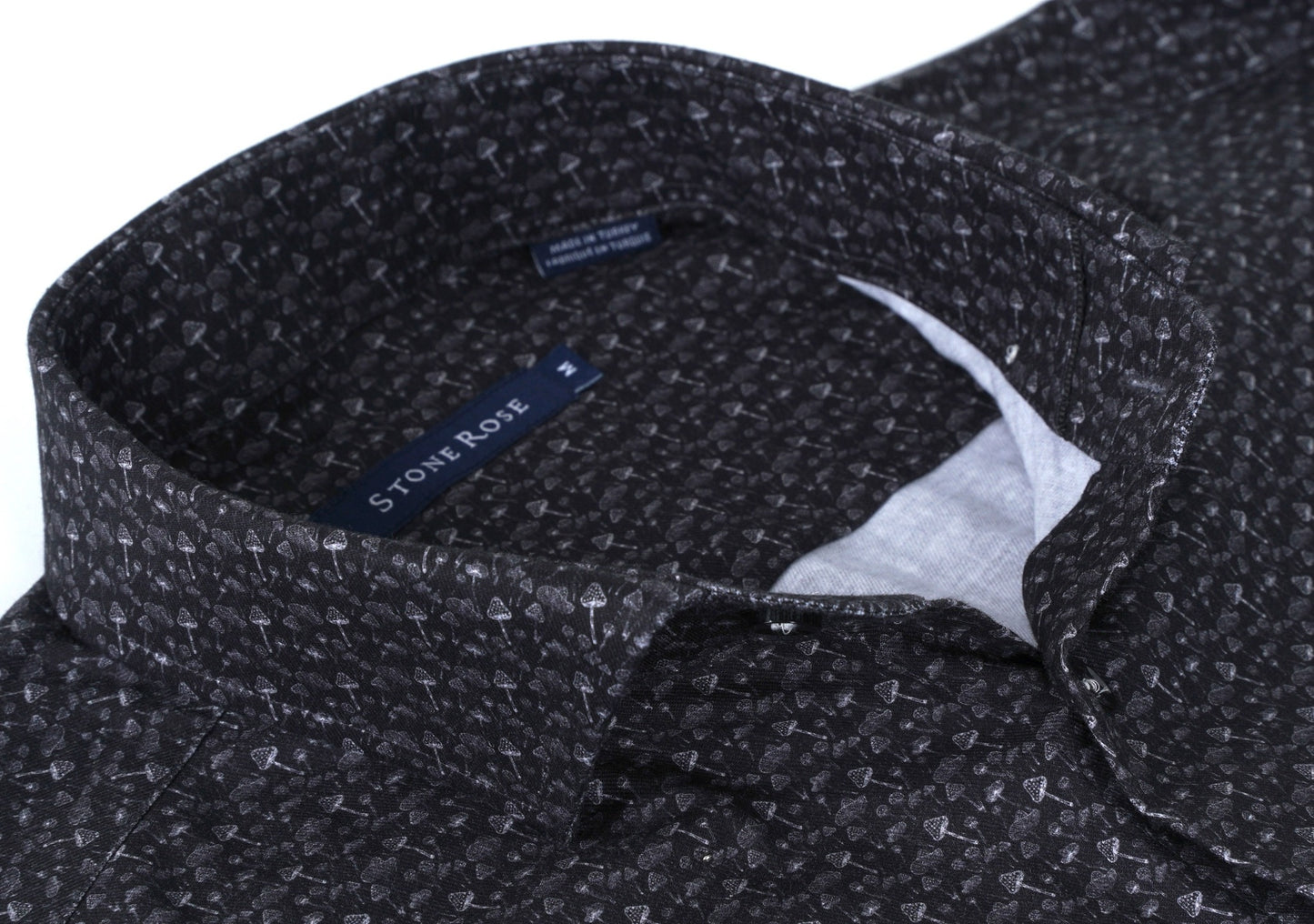 NOVA - Black Mushrooms Long Sleeve Shirt