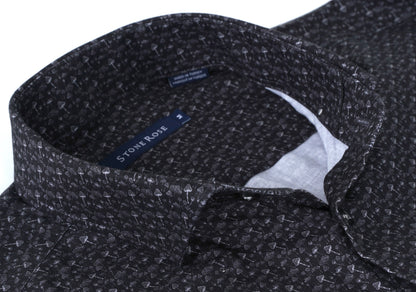 NOVA - Black Mushrooms Long Sleeve Shirt