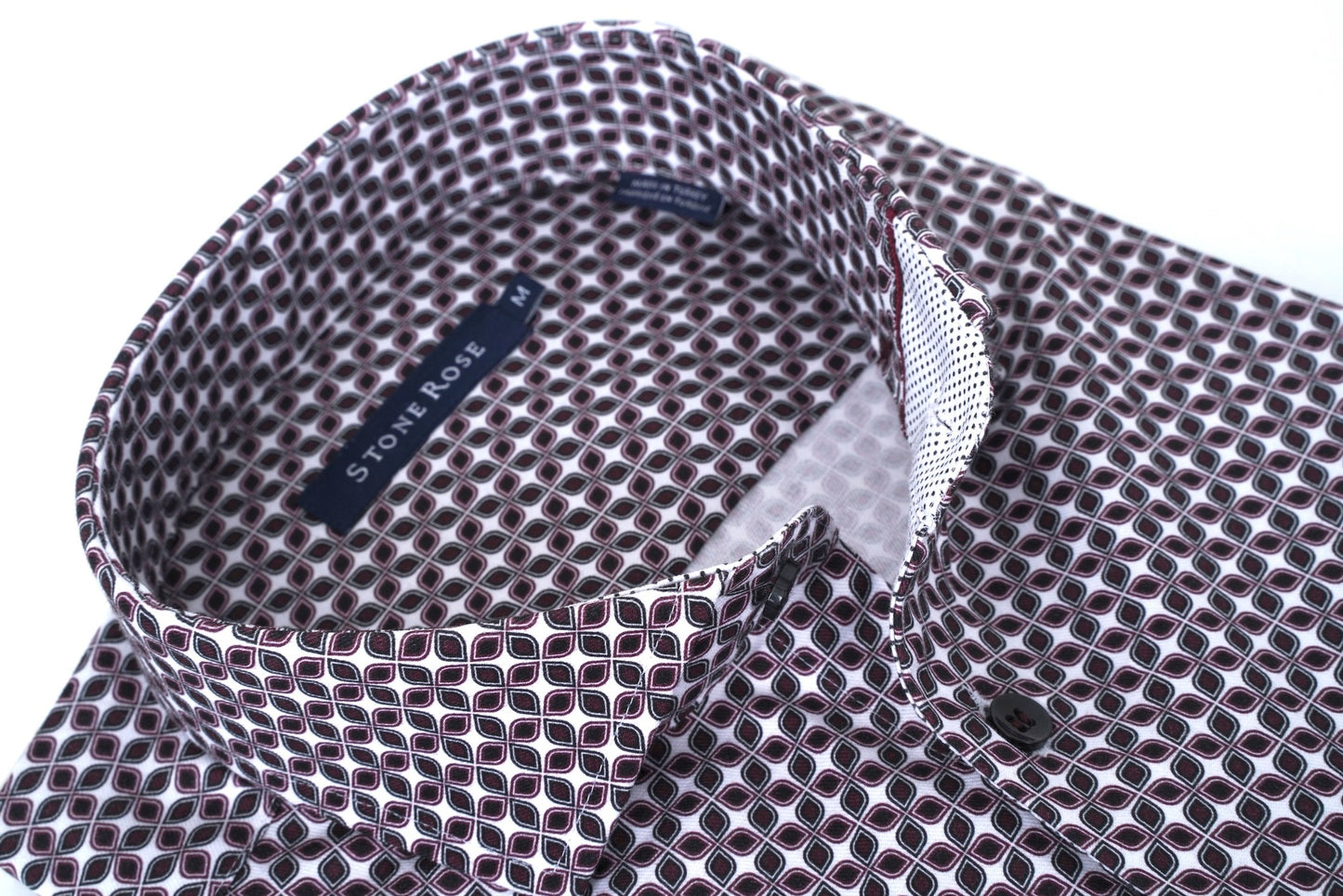 NOVA - Burgundy Petal Long Sleeve Shirt