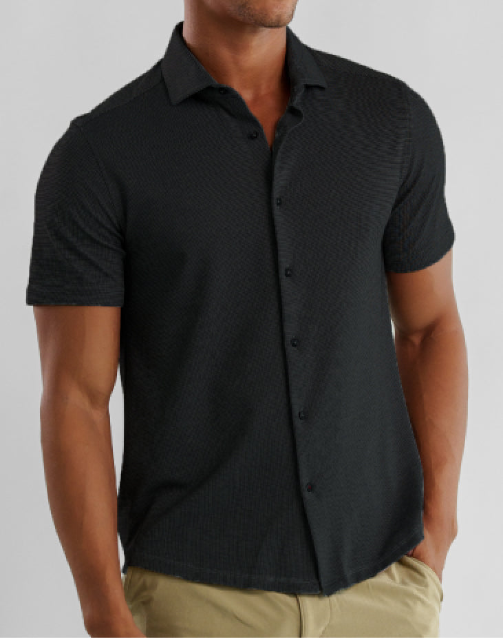 ORIGIN – Black Short Sleeve Shirt