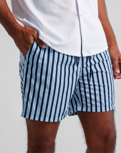 HELIOS - Light Blue Riviera Stripe