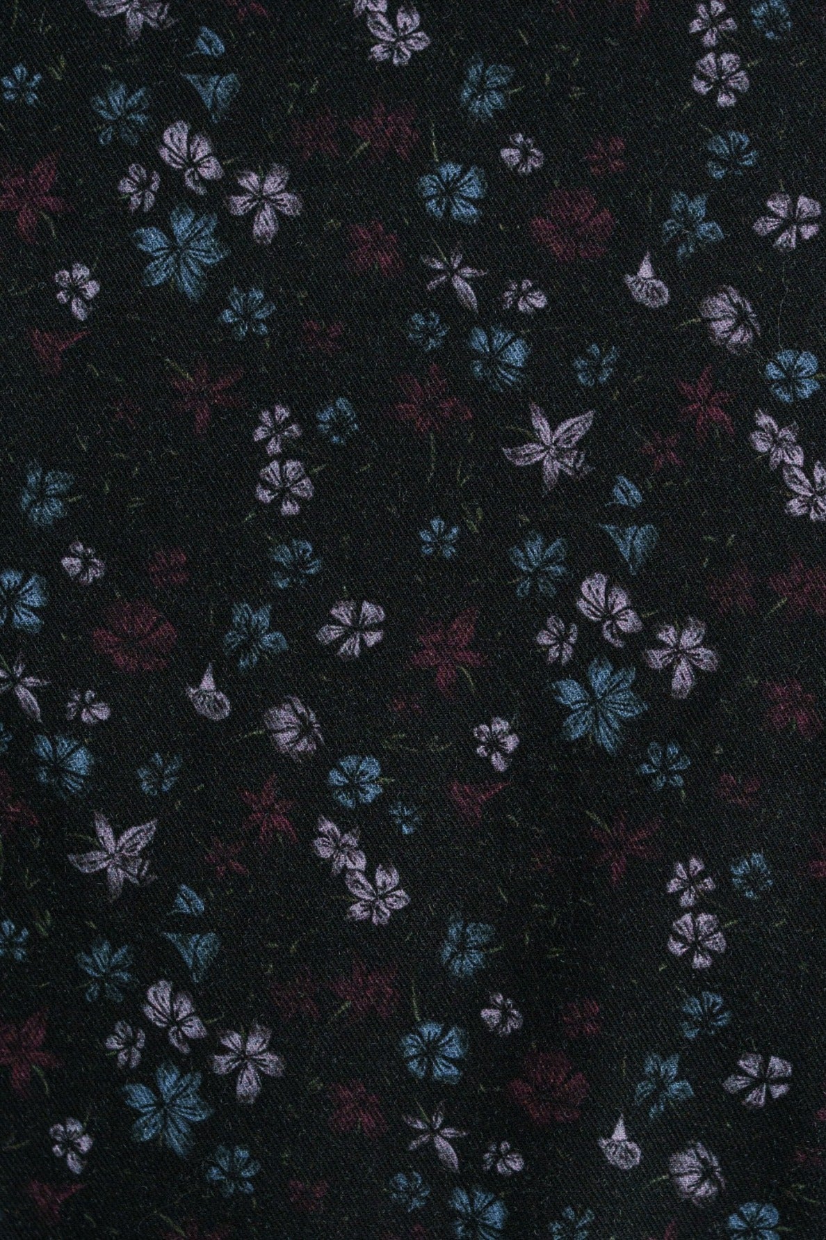 NOVA - Black Floral Long Sleeve Shirt