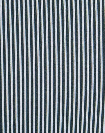 APEX - Dark Green Estate Microstripe Shirt