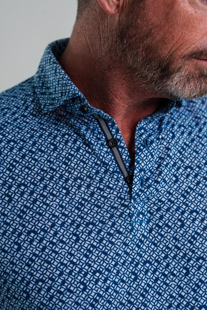 ATLAS  - Sun-Faded Geo Polo