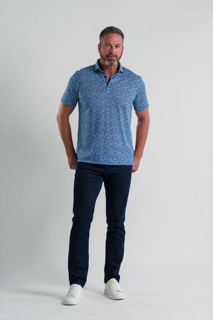 ATLAS  - Sun-Faded Geo Polo
