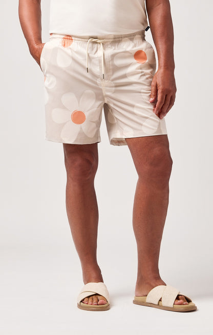 HELIOS - Big Flower Swim Shorts
