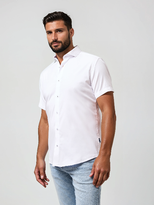 NOVA - Legacy White Short Sleeve Shirt