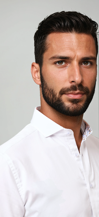 MONARCH - White Edge Short Sleeve Shirt