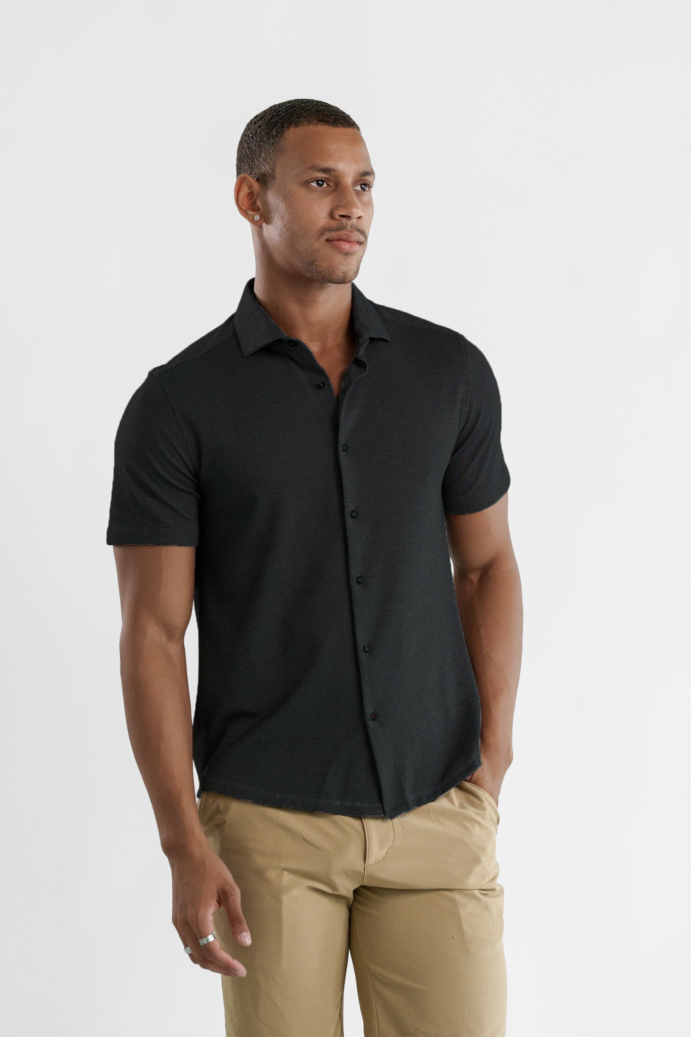 ORIGIN – Black Short Sleeve Shirt