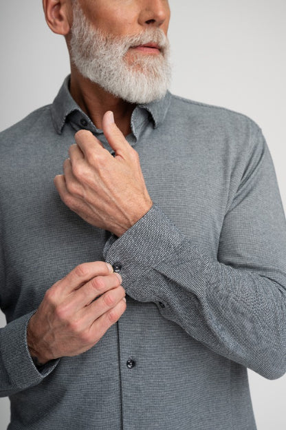 ORIGIN - Grey Long Sleeve Shirt