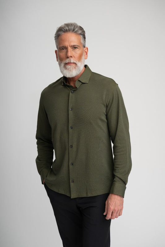 ORIGIN - Olive Long Sleeve Shirt