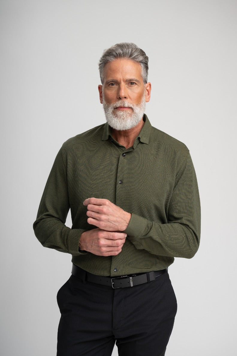 ORIGIN - Olive Long Sleeve Shirt