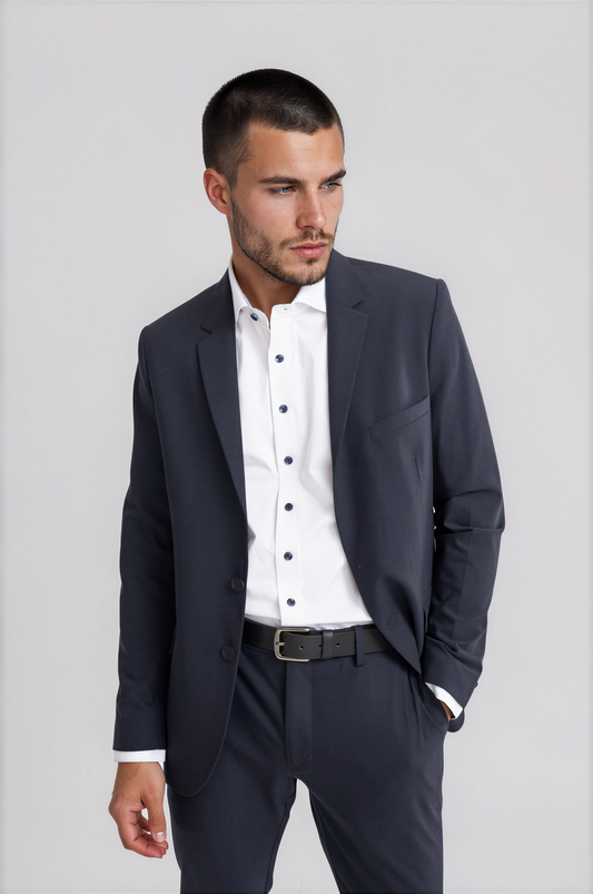 Navy Stretch Performance Blazer