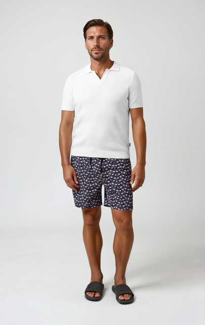 HELIOS - Black Flamingo Affair Swim Shorts