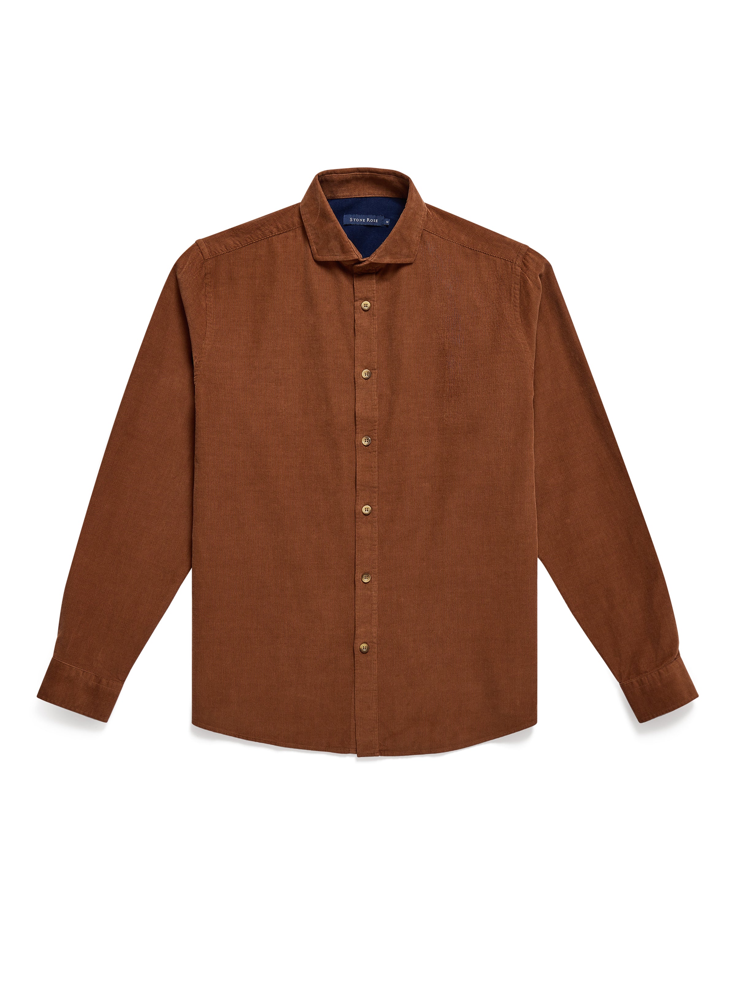 Traverse Medium Brown Corduroy Shirt – Men's Classic Corduroy