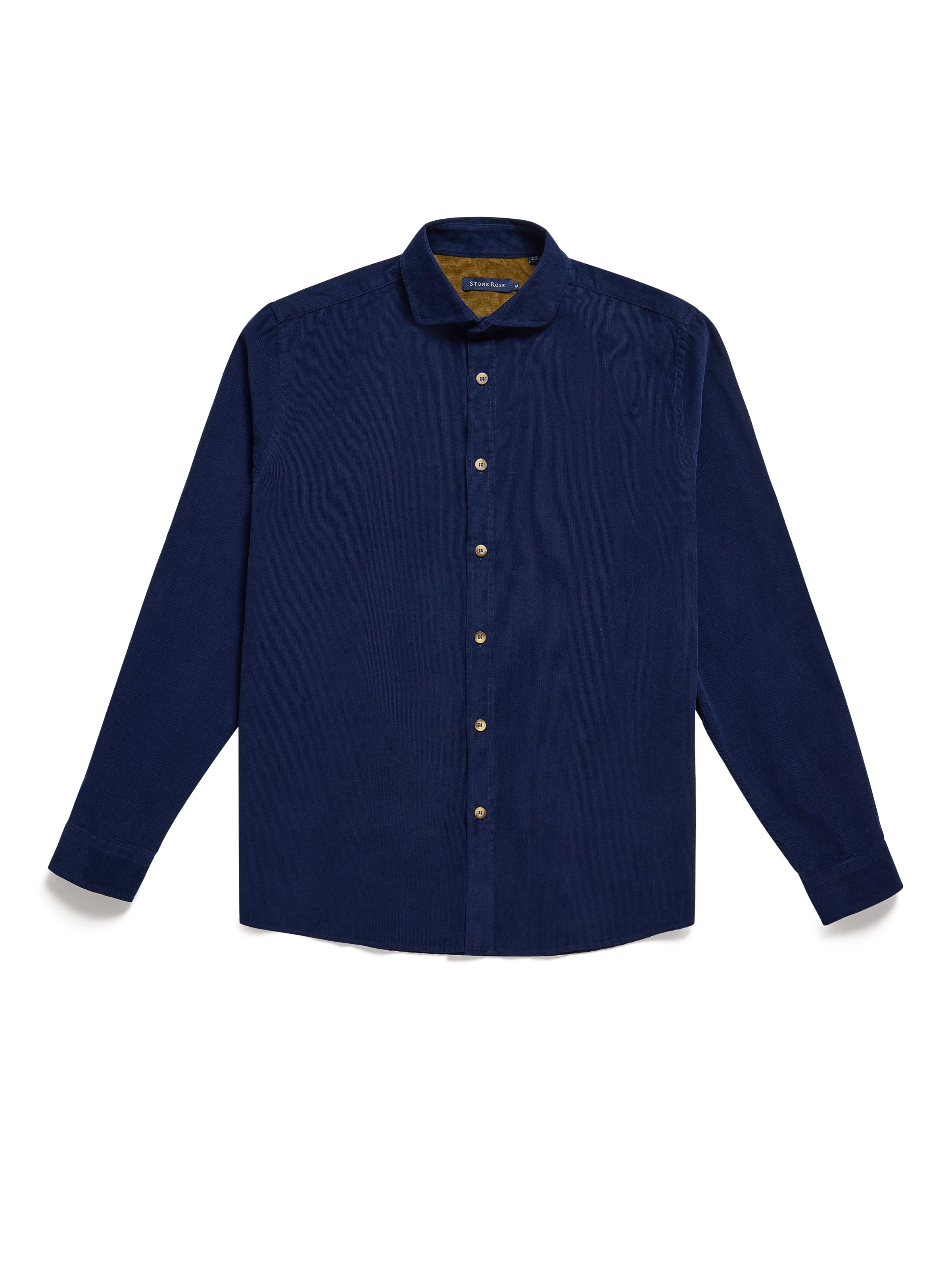 Traverse Dark Navy Corduroy Shirt – Men's Classic Cotton Corduroy