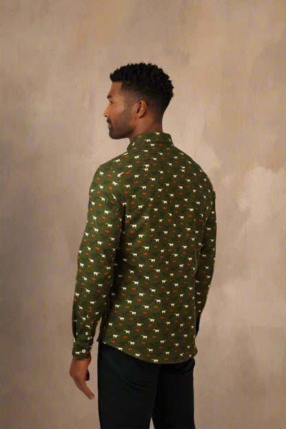 NOVA - Dark Green Wild Stallions Shirt