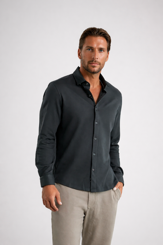 ORIGIN - Faded Black Long Sleeve Shirt