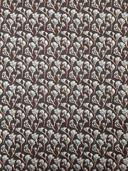 NOVA - Dark Navy Snowbrush Printed Shirt