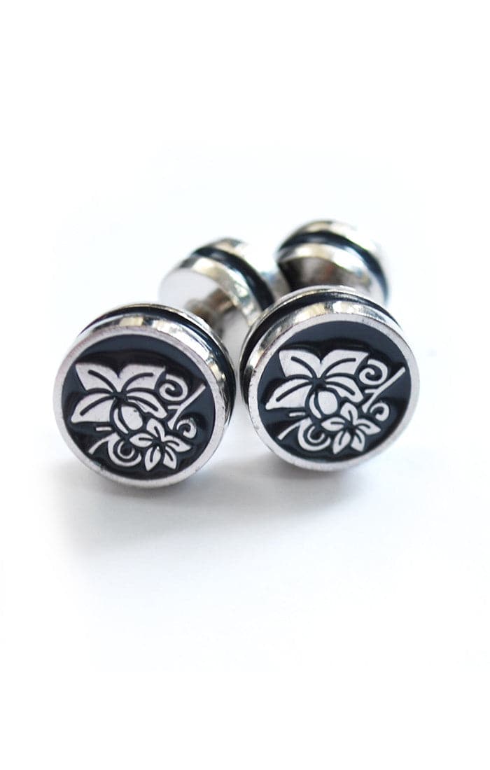 CUFFLINKS-Stone Rose