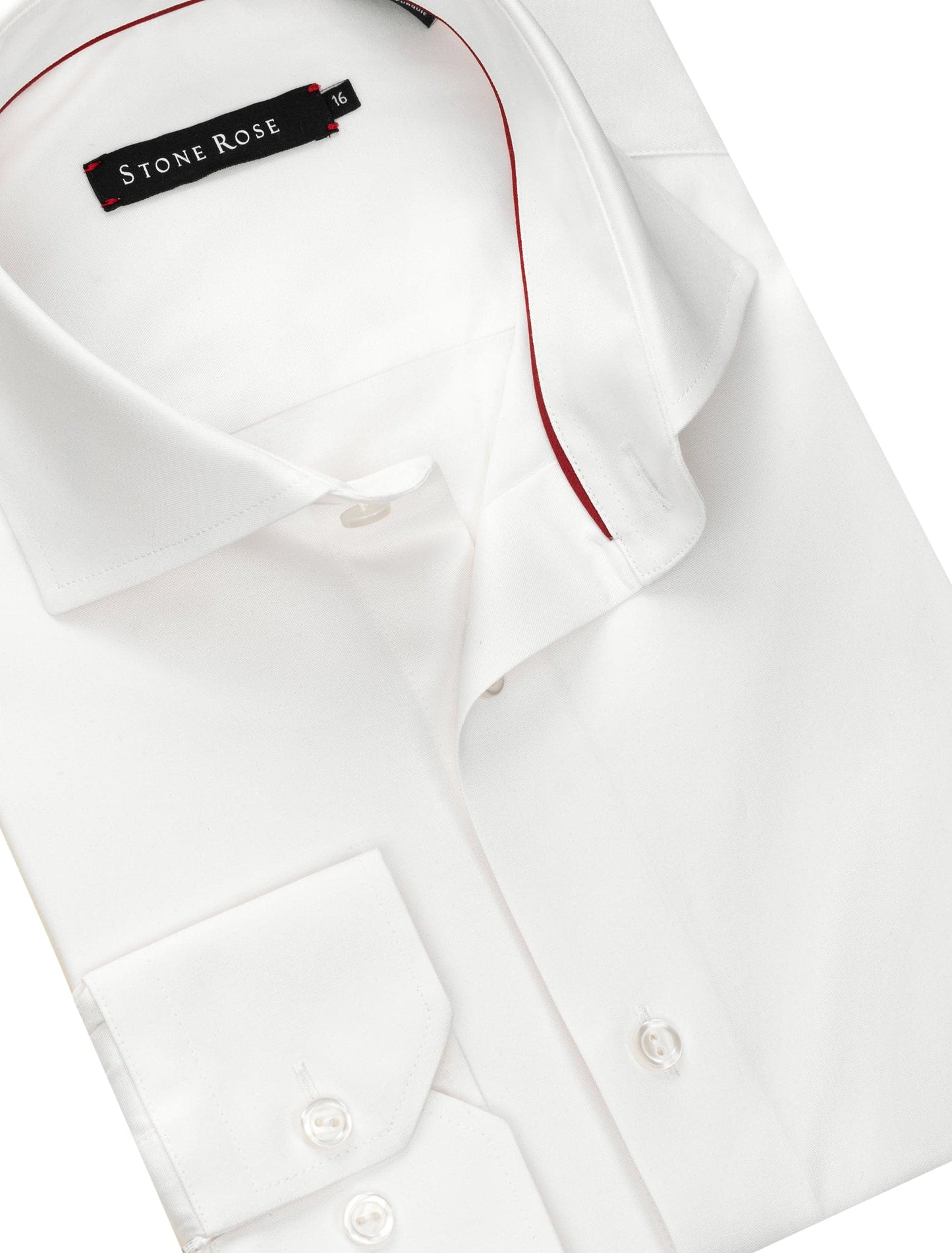 White Dry Touch Long Sleeve Shirt