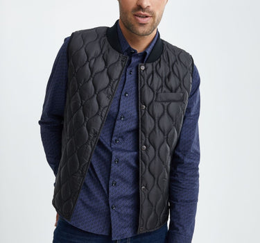 Black Quilted Puffer Vest