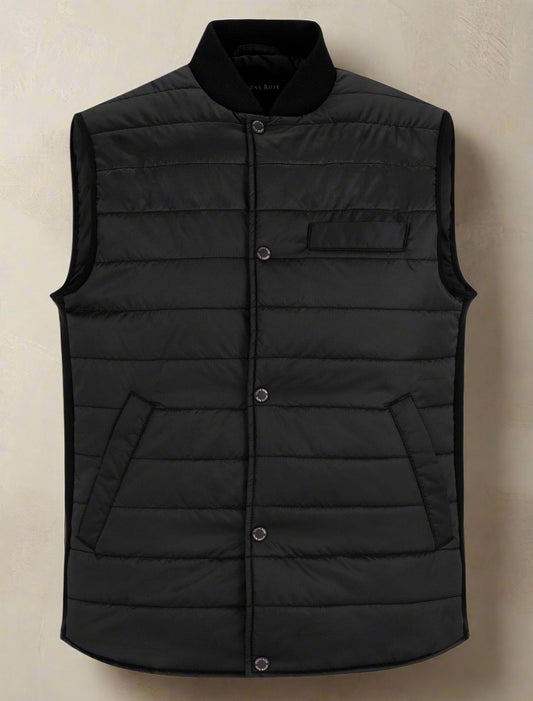 Black Puffer Vest