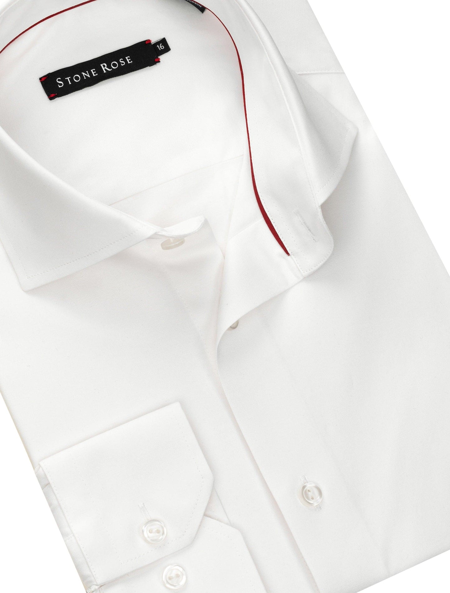 White Dry Touch Long Sleeve Shirt