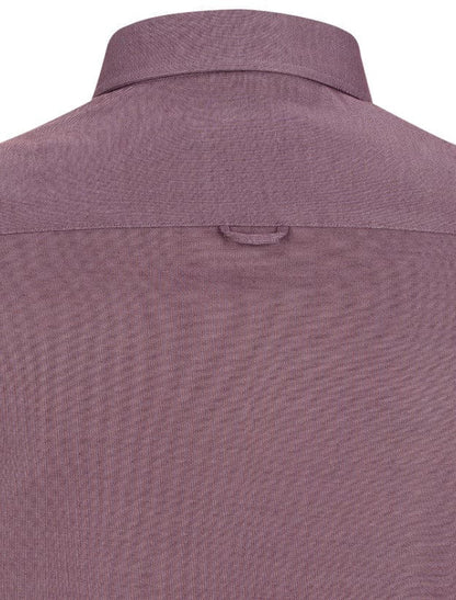 Berry Modal Knit Long Sleeve Shirt