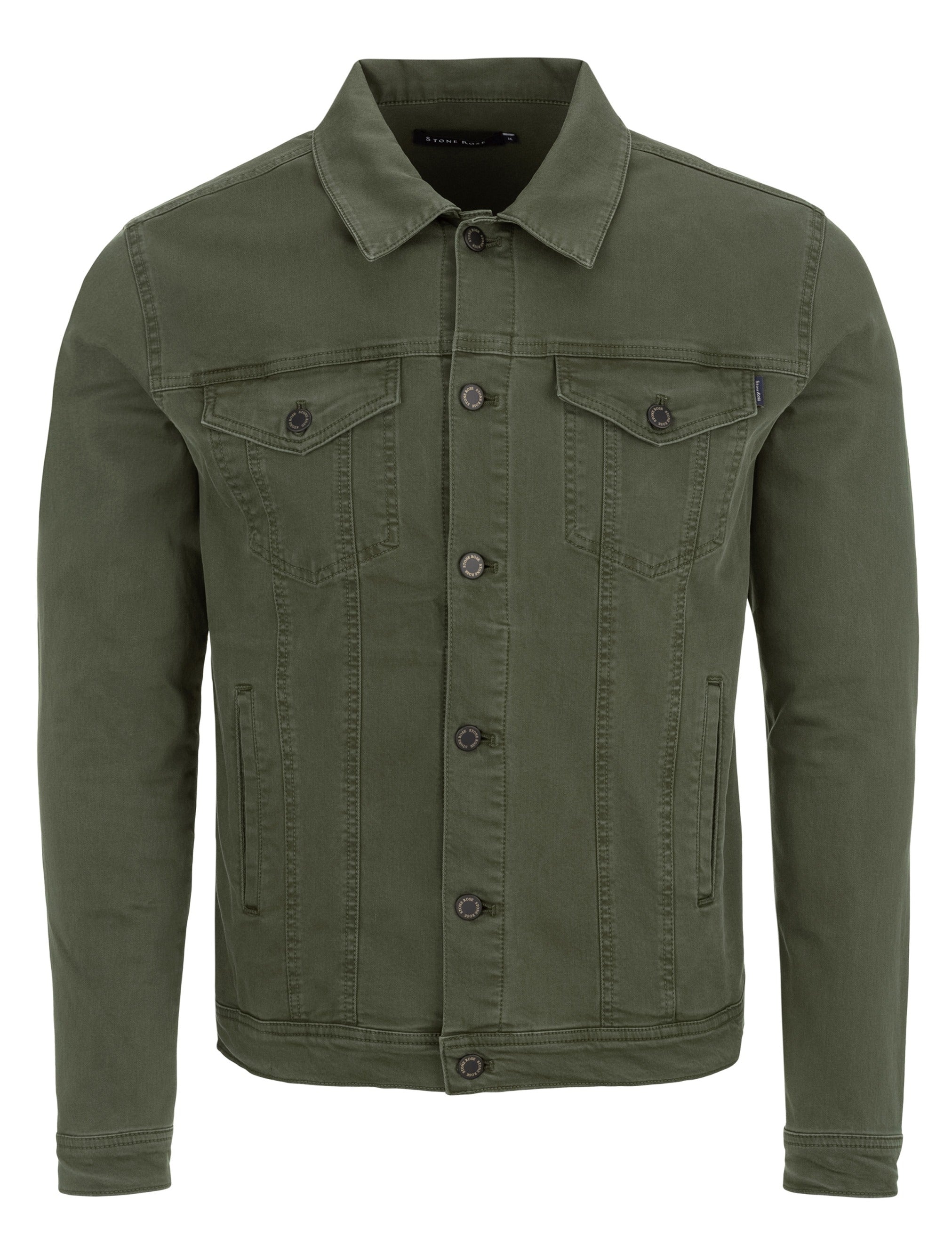 DONDUP | Military green Men's Denim Jacket | YOOX