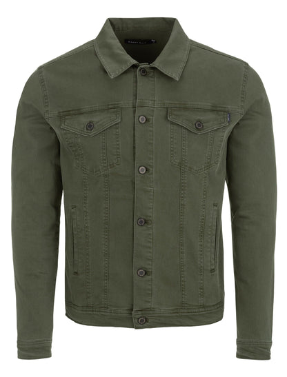 Olive Trucker Jacket